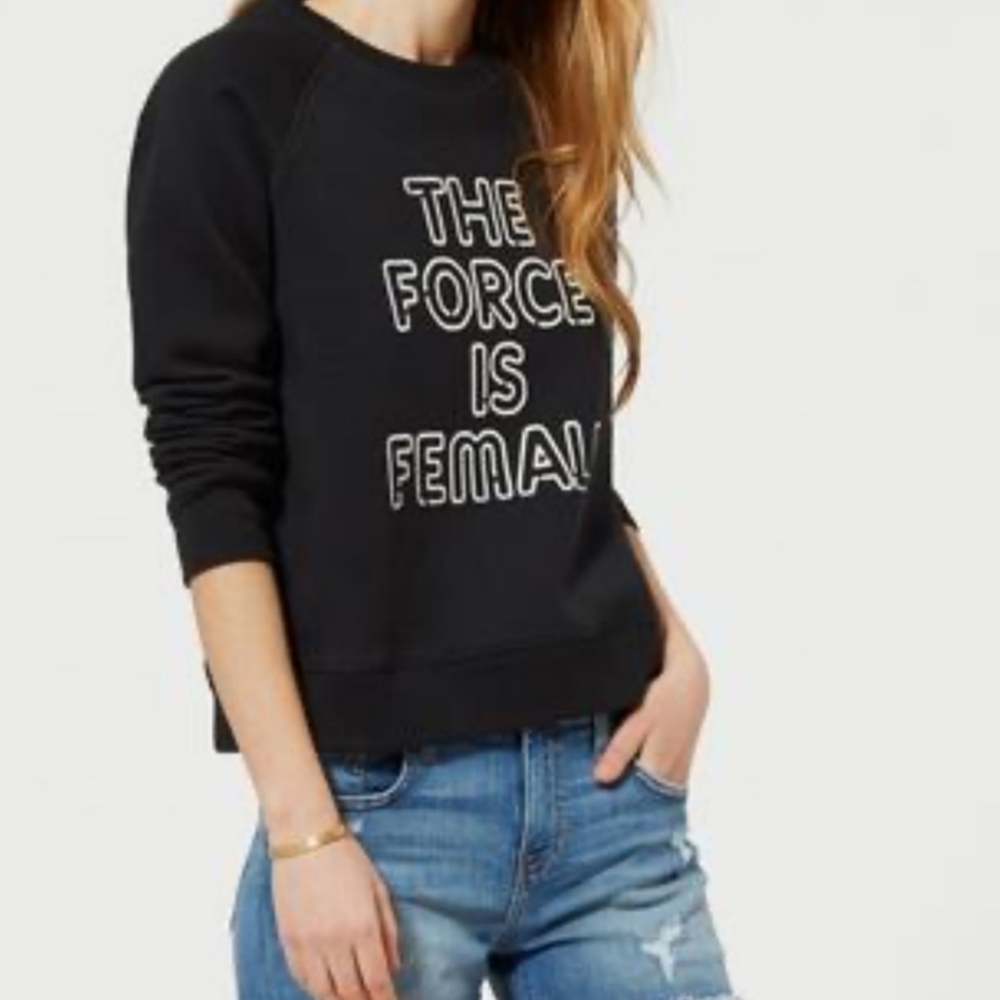 Size S Rebecca Minkoff Black Sweatshirt